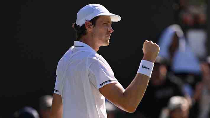 Lo que ha subido Nicolás Jarry en el ranking con su gran actuación en Wimbledon y los millones que ha ganado