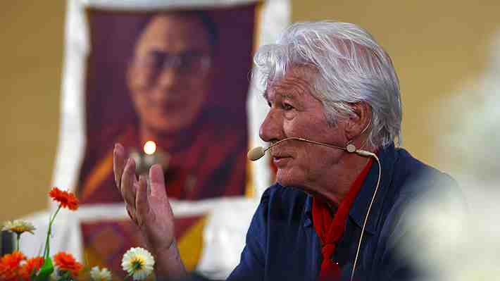 Richard Gere habla ante jóvenes tibetanos en momento clave del dalai lama: &#34;Este es un compromiso de muchas vidas&#34;