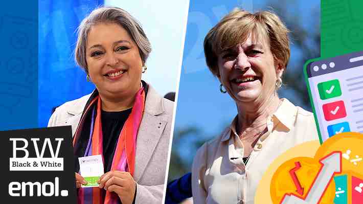 B&W: Jara se impondría en primera vuelta (39%) y Matthei ganaría en cualquier escenario si pasa al balotaje