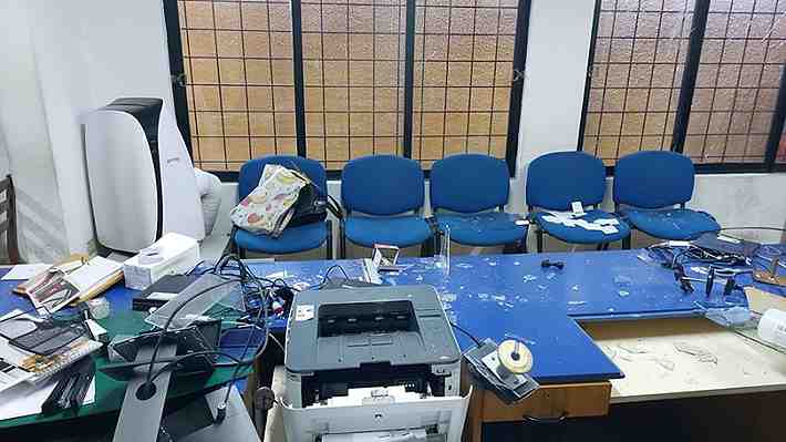 Prisión preventiva para extranjero que causó graves daños con un machete en dependencias del Registro Civil de Salamanca