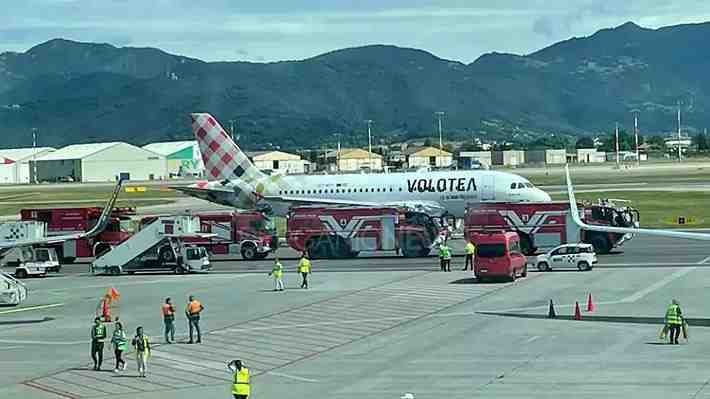 Hombre muere al ser succionado por turbina de un avión en aeropuerto italiano