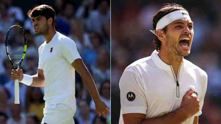 Alcaraz arrolló al verdugo de Jarry: Definidos los pimeros semifinalistas de Wimbledon y lo que queda por jugarse de cuartos
