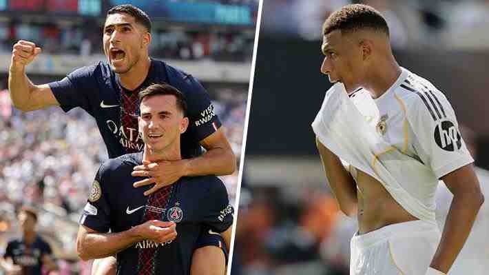 El PSG vapuleó al Real Madrid y jugará con el Chelsea la final del Mundial de Clubes