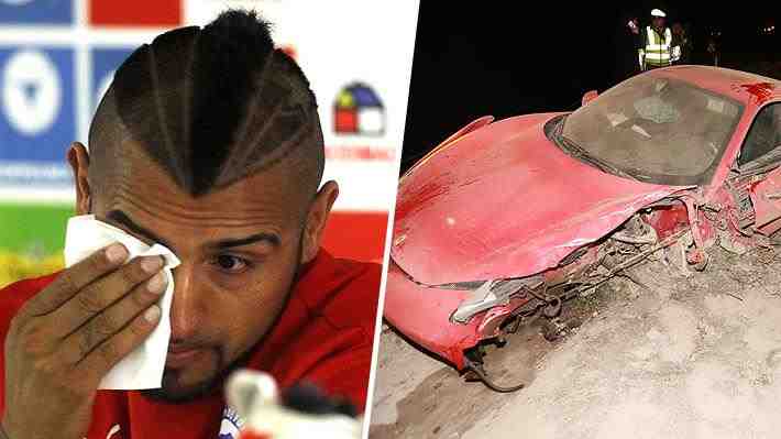Arturo Vidal habla como nunca del accidente en el Ferrari en la Copa América y da detalles del "perdonazo" de Sampaoli