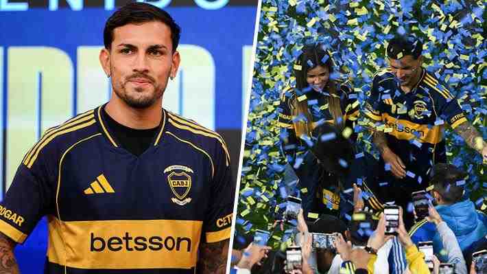 Leandro Paredes firmó por Boca Juniors y será compañeros de Carlos Palacios y Williams Alarcón