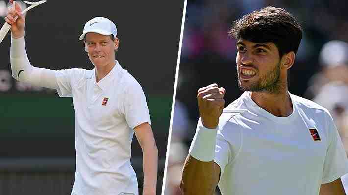 A qué hora es la final de Wimbledon entre Sinner y Alcaraz, lo que hay en juego y quién transmite el partido