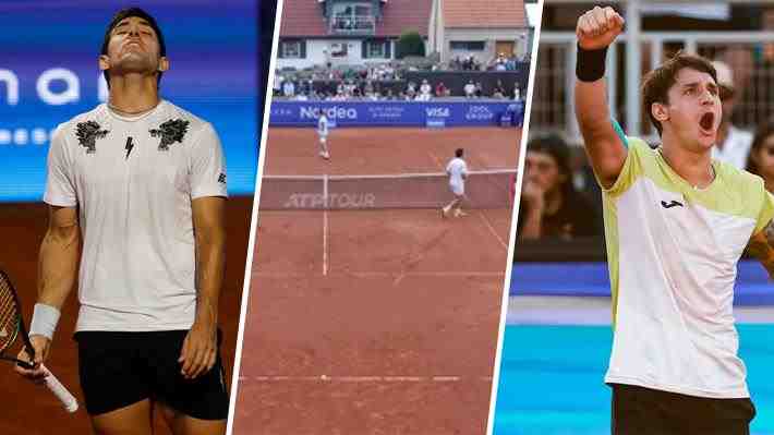 "Te veo afuera para ver si tienes huevos": Escandaloso final en la derrota de Garin ante el argentino Ugo Carabelli en el ATP de Bastad