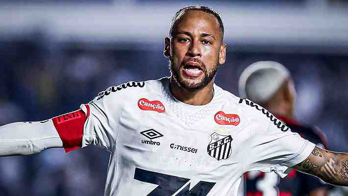 Video: El espectacular gol de Neymar para triunfazo del Santos ante el líder Flamengo en el Brasileirao