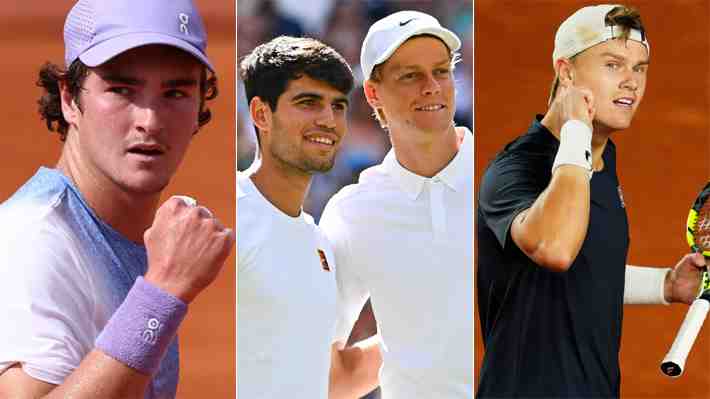 ¿Cuánto podría durar el dominio de Sinner y Alcaraz en el tenis mundial? Los nombres que asoman y la "generación" que no pierde la fe