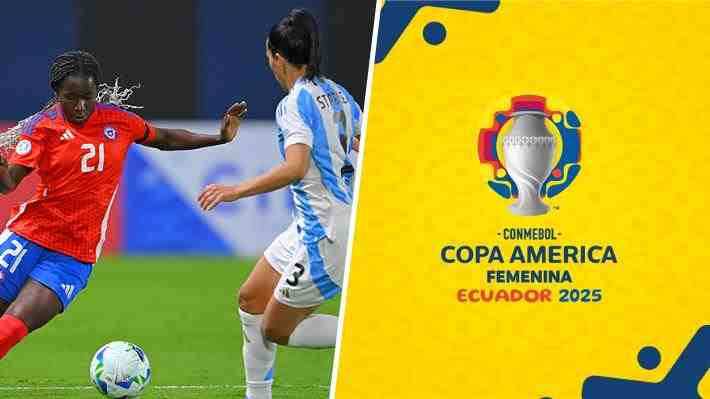 Revisa cómo está el grupo de Chile en la Copa América Femenina