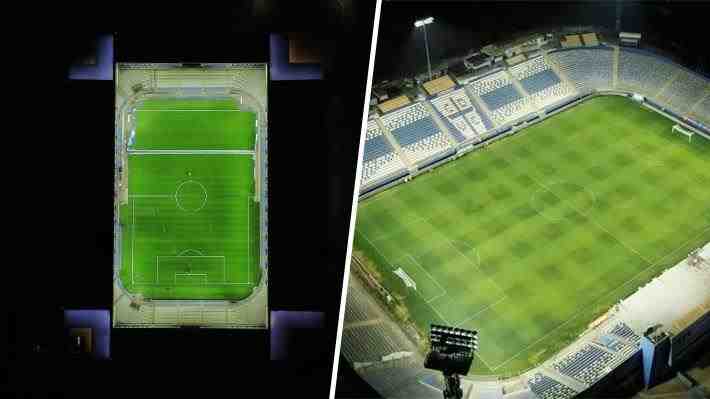 La "verdad" detrás de la viralizada imagen de la cancha del Claro Arena y el veredicto de la UC: "Será la mejor de Chile"
