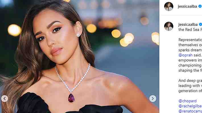 A seis meses del fin de su matrimonio de 16 años, Jessica Alba tiene una nueva pareja: Beso lo confirmó