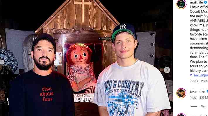 Actor y humorista se convierte en el tutor legal de la muñeca Annabelle