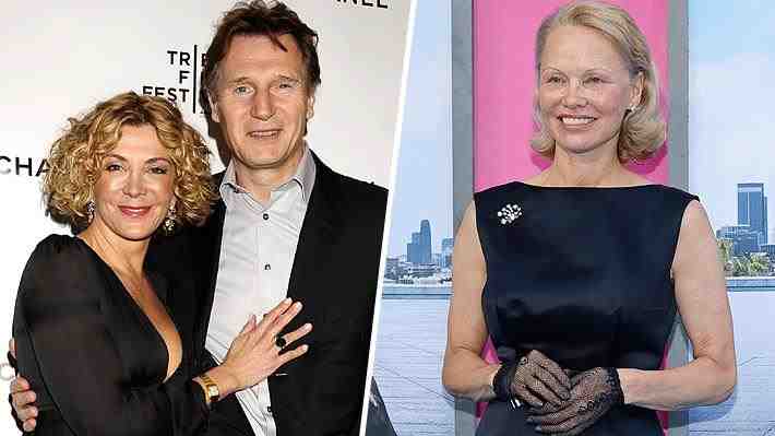 Hermana de la fallecida esposa de Liam Neeson reacciona a supuesto romance del actor con Pamela Anderson