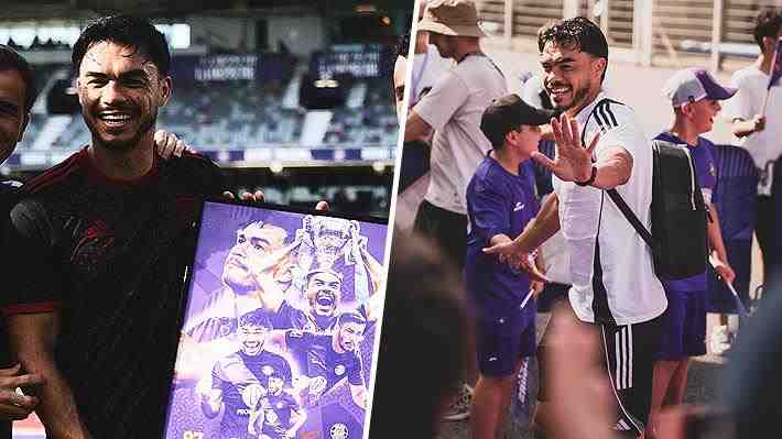 "Piel de gallina": La emotiva recepción y el homenaje para Gabriel Suazo en su regreso a Toulouse