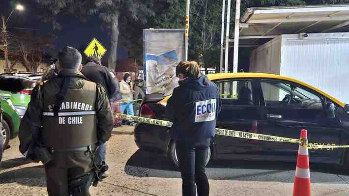 Menor de 15 años es acribillado cuando abordaba un taxi en Melipilla: Conductor manejó herido hasta centro asistencial