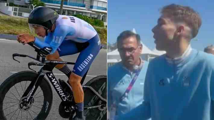 La polémica que se toma a los Panamericanos Junior... Le quitaron oro a ciclista argentino y explotó: "Vergüenza total"