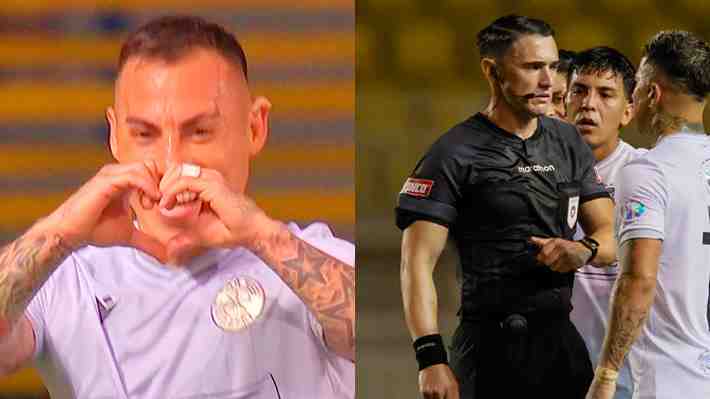 Gol anulado a Eduardo Vargas, llamado del VAR y expulsión: La insólita secuencia que se dio en el duelo de Limache con Audax