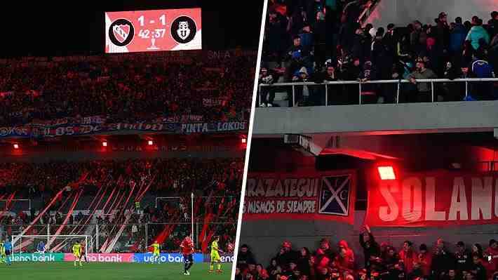 Las sanciones que podrían tener la U e Independiente tras el escándalo en la Copa Sudamericana