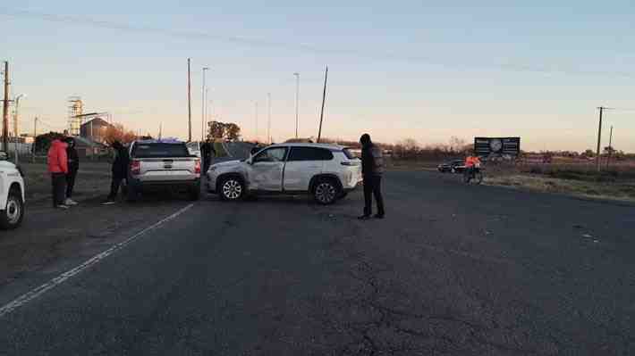Hinchas de Universidad de Chile liberados en Argentina sufren accidente de tránsito en Junín