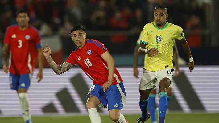 Cómo formaría Chile frente a Brasil por Clasificatorias, a qué hora es y quién transmite