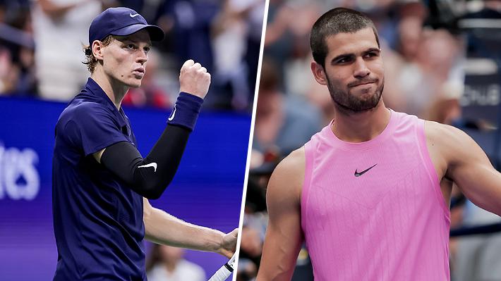 Jannik Sinner batió a Félix Auger-Aliassime y jugará una "final soñada" contra Carlos Alcaraz en el US Open... Revisa el match point