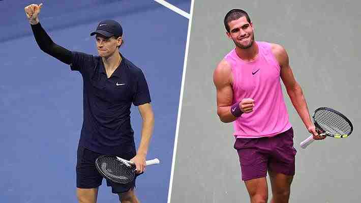 A qué hora es la final del US Open entre Sinner y Alcaraz, todo lo que hay en juego y quién transmite el partido