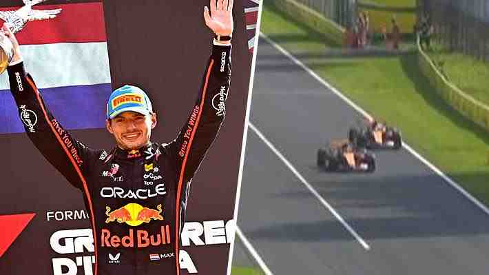 F-1: Verstappen vuelve a ganar y los McLaren protagonizan polémica acción en el GP de Italia