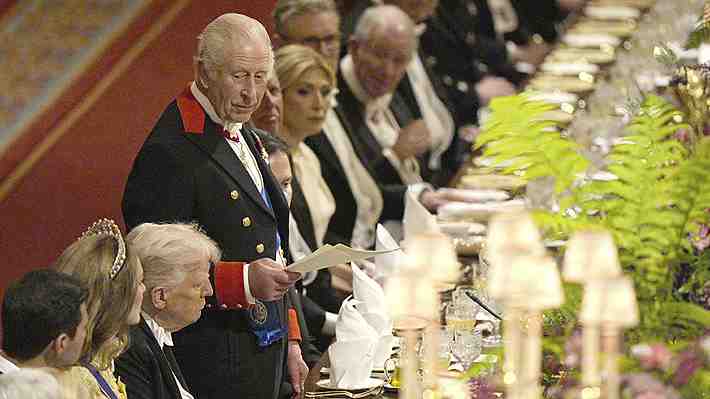 Pollo relleno, helado y whisky de 50.000 euros: El menú del banquete de Estado de Windsor