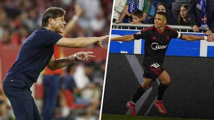 Matías Almeyda, DT del Sevilla, revela la "sorpresa" que le dio Alexis Sánchez y lanza una clara advertencia por el chileno