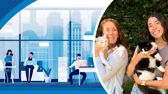 LAQU & Co: El dúo madre e hija que convirtió desechos de algas en una solución sanitaria para mascotas