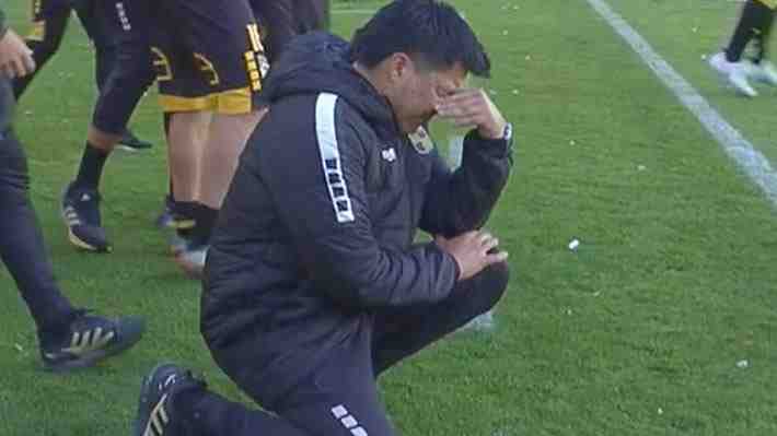 "Esto rompió estadísticas, no tiene nombre": La emoción y el desconsolado llanto de Esteban González, DT del campeón Coquimbo