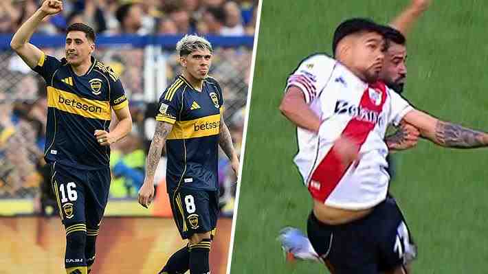 Boca Juniors con un aplaudido Carlos Palacios venció a River Plate que tuvo a un errático Paulo Díaz en el Superclásico argentino