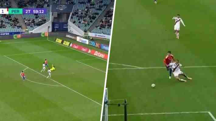 Mira los goles con que Chile remontó y le ganó a Perú y la expulsión de Iván Román en la "Roja"
