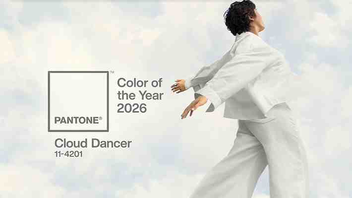 Instituto Pantone revela el color para 2026: "Invita a la serenidad, a la relajación y concentración"
