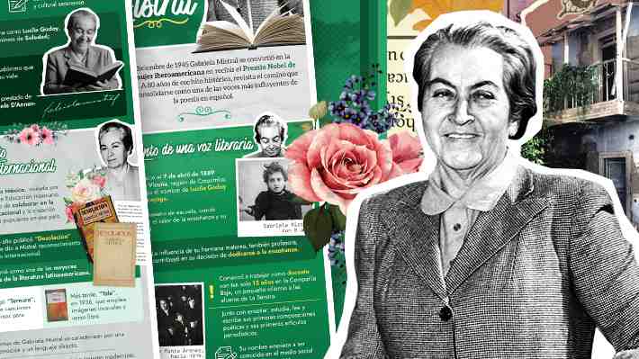 A 80 años del Nobel de Gabriela Mistral: La trayectoria de la poetisa que revolucionó la literatura latinoamericana