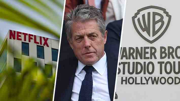 Hugh Grant se suma a críticas por compra de Warner por Netflix: &#34;Me cuesta ver una película en una plataforma de streaming&#34;