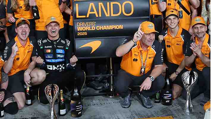 Los millones que se llevó Lando Norris por ser campeón de la Fórmula 1 y la decisión que debe tomar para 2026