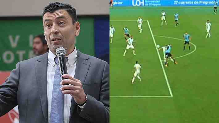 Roberto Tobar, jefe de la Comisión de Árbitros, analiza la jugada que dejó a la fuera de la Libertadores