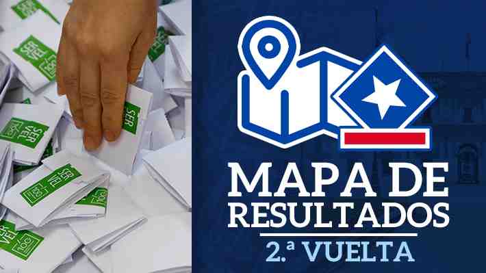 El mapa de la segunda vuelta presidencial: José Antonio Kast se impuso en 310 comunas y en todas desde O'Higgins hacia el sur