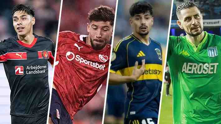 Darío Osorio, Felipe Loyola y varios más... Los jugadores chilenos que militan en el extranjero que podrían cambiar de club y dónde suenan