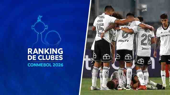 Conmebol actualiza su ranking de clubes: Quién lidera, cuál es el mejor chileno y los nacionales que aparecen
