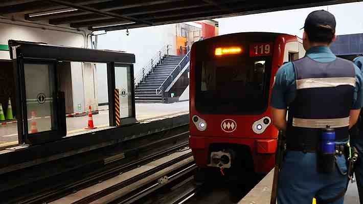 Metro comparte imágenes de la instalación de las puertas de andén en estación San Pablo