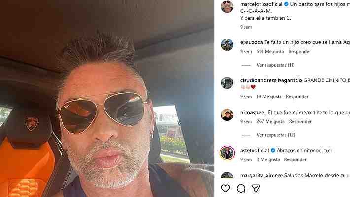 Foto | ¿Su nueva pareja? El romántico mensaje que Marcelo "Chino" Ríos le dedicó a una misteriosa mujer en sus RR.SS.