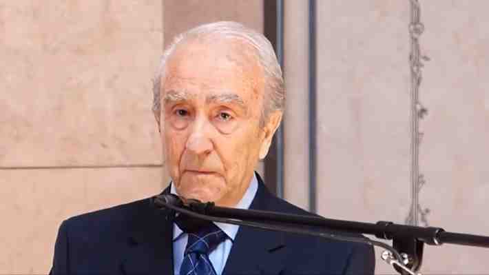 Fallece exmiembro de la junta militar y exsenador Santiago Sinclair