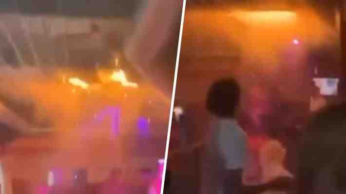 Video: El instante en el que comenzó el trágico incendio en Suiza