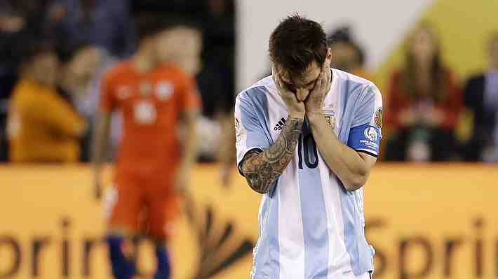 "Me quería matar": Messi no olvida el día que se retiró por "culpa" de Chile y habla de su gran dolor y de la lección que sacó