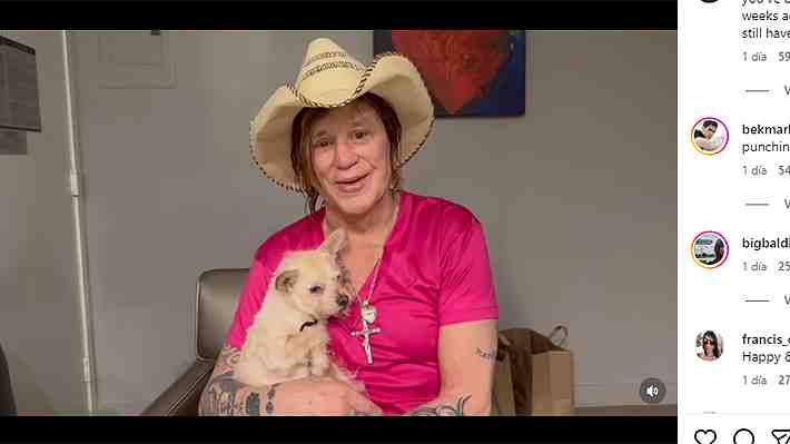 Confusión sobre campaña para evitar desalojo de Mickey Rourke: Actor se desliga y su representante dice que es legítima