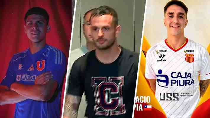 La U confirmó a Lucas Romero como refuerzo, Octavio Rivero llegó a Chile para firmar e Ignacio Tapia fichó en club de Perú