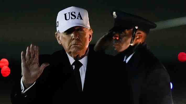 Otra de Trump: Comparte foto que lo denomina "presidente encargado" de Venezuela